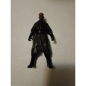 Star Wars Darth Maul Action Figure 6–7" Black Outfit Loose Hasbro